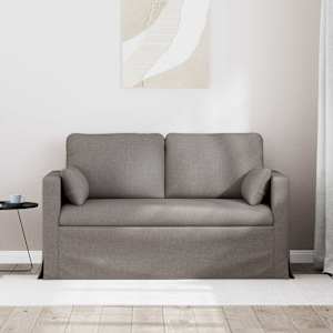 Pohovka Taupe 139 x 78 x 80 cm textil - obrázek 3
