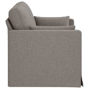 Pohovka Taupe 139 x 78 x 80 cm textil - obrázek 5