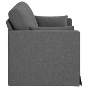Pohovka Tmavě šedá 158 x 78 x 80 cm textil - obrázek 5