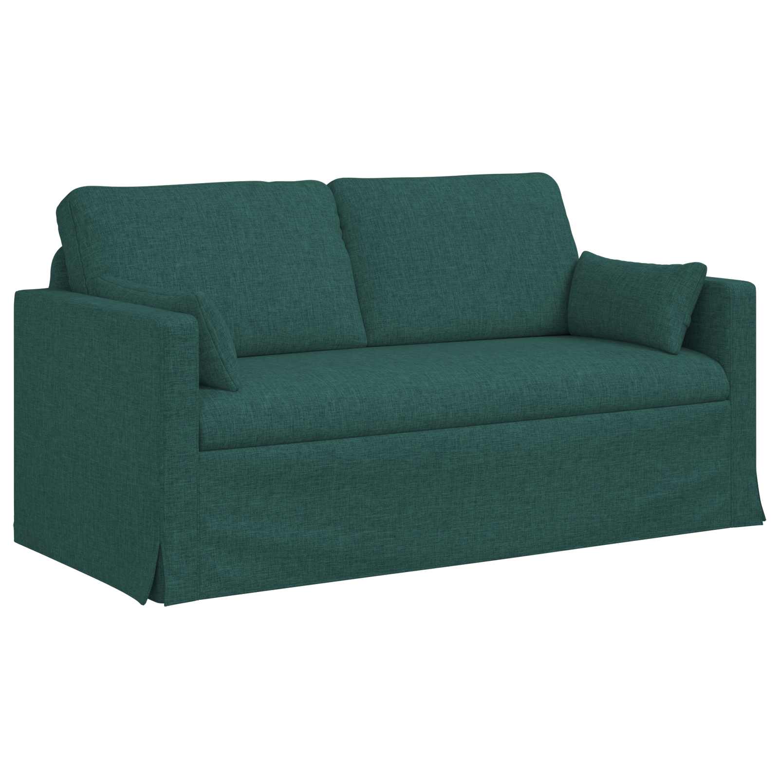 Thumbnail - vidaXL Sofa Dunkelgrün Gesamtabmessungen: 158 x 78 x 80 cm (B x T x H)