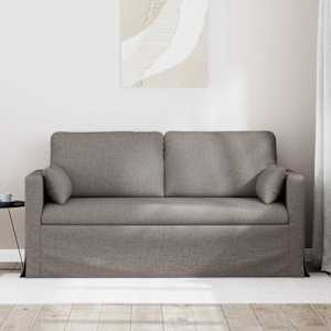 Pohovka Taupe 158 x 78 x 80 cm textil - obrázek 3
