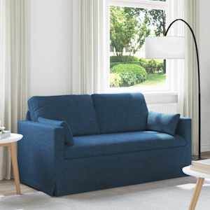 Pohovka Modrá 158 x 78 x 80 cm textil - obrázek 1