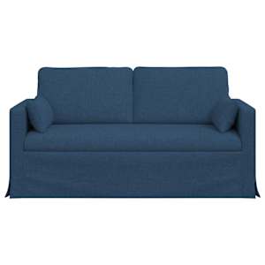 Pohovka Modrá 158 x 78 x 80 cm textil - obrázek 4