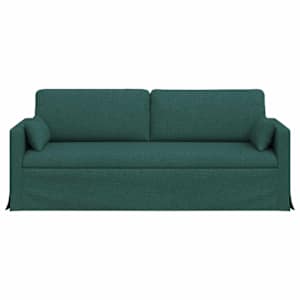Pohovka Tmavě zelená 198 x 78 x 80 cm textil - obrázek 4