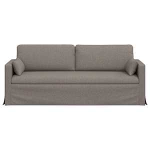 Pohovka Taupe 198 x 78 x 80 cm textil - obrázek 4
