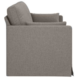 Pohovka Taupe 198 x 78 x 80 cm textil - obrázek 5