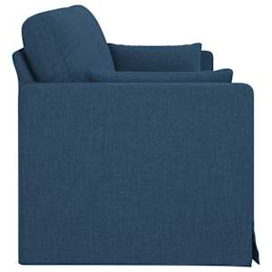 Pohovka Modrá 198 x 78 x 80 cm textil - obrázek 5