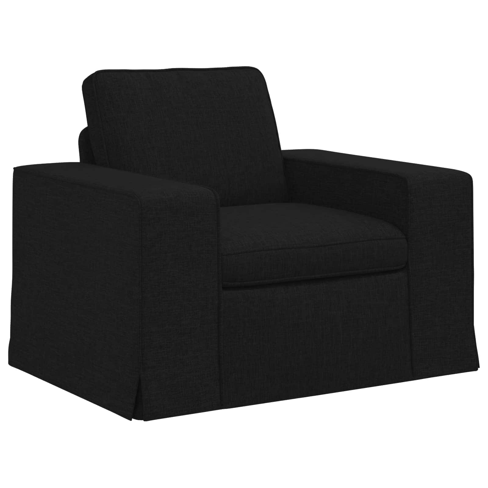 Thumbnail - vidaXL Sofa Schwarz 103 x 80 x 82 cm Stoff