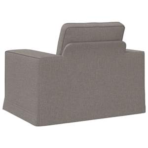 Pohovka Taupe 103 x 80 x 82 cm textil - obrázek 6