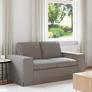 Pohovka Taupe 162 x 80 x 82 cm textil - obrázek 1