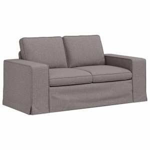 Pohovka Taupe 162 x 80 x 82 cm textil - obrázek 2