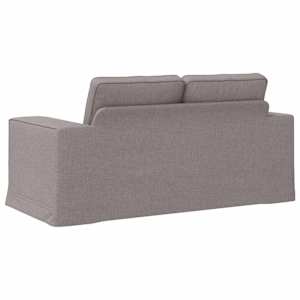 Pohovka Taupe 162 x 80 x 82 cm textil - obrázek 6