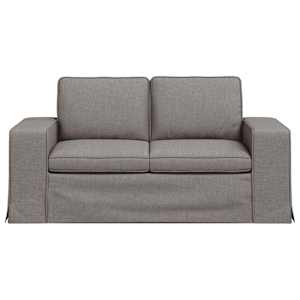 Pohovka Taupe 162 x 80 x 82 cm textil - obrázek 4