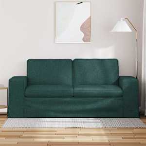 Pohovka Tmavě zelená 182 x 80 x 82 cm textil - obrázek 3