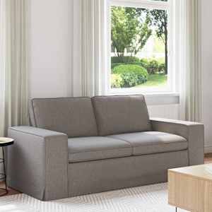 Pohovka Taupe 182 x 80 x 82 cm textil - obrázek 1