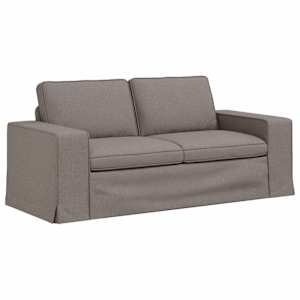 Pohovka Taupe 182 x 80 x 82 cm textil - obrázek 2