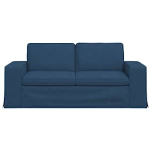 Pohovka Modrá 182 x 80 x 82 cm textil - obrázek 4