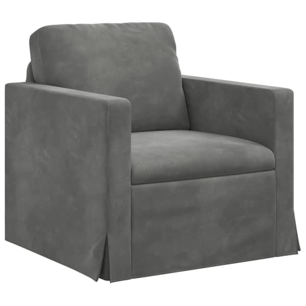 vidaXL Diivan Tumehall 78 x 78 x 80 cm Samet