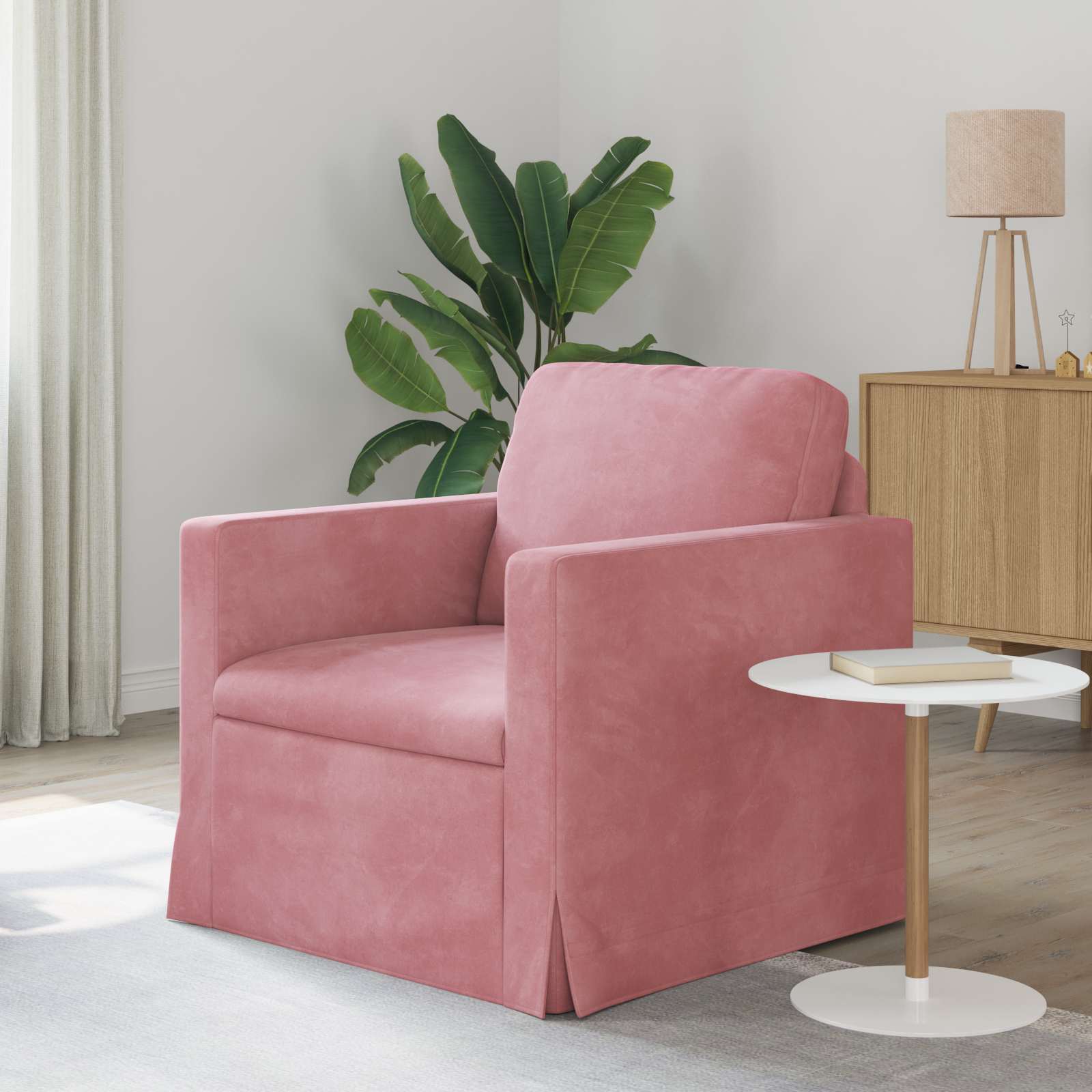 vidaXL Sofa Rosa 78 x 78 x 80 cm Samt