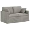 vidaXL Diivan Helehall 138 x 78 x 80 cm Samet
