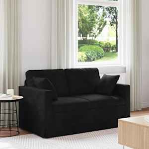 Kavč Črna 138 x 78 x 80 cm Žamet