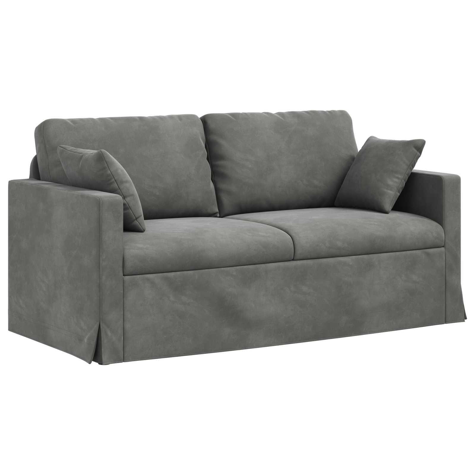 Thumbnail - vidaXL Sofa Dunkelgrau 158 x 78 x 80 cm Samt