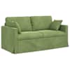 vidaXL Diivan Hele roheline 158 x 78 x 80 cm Samet
