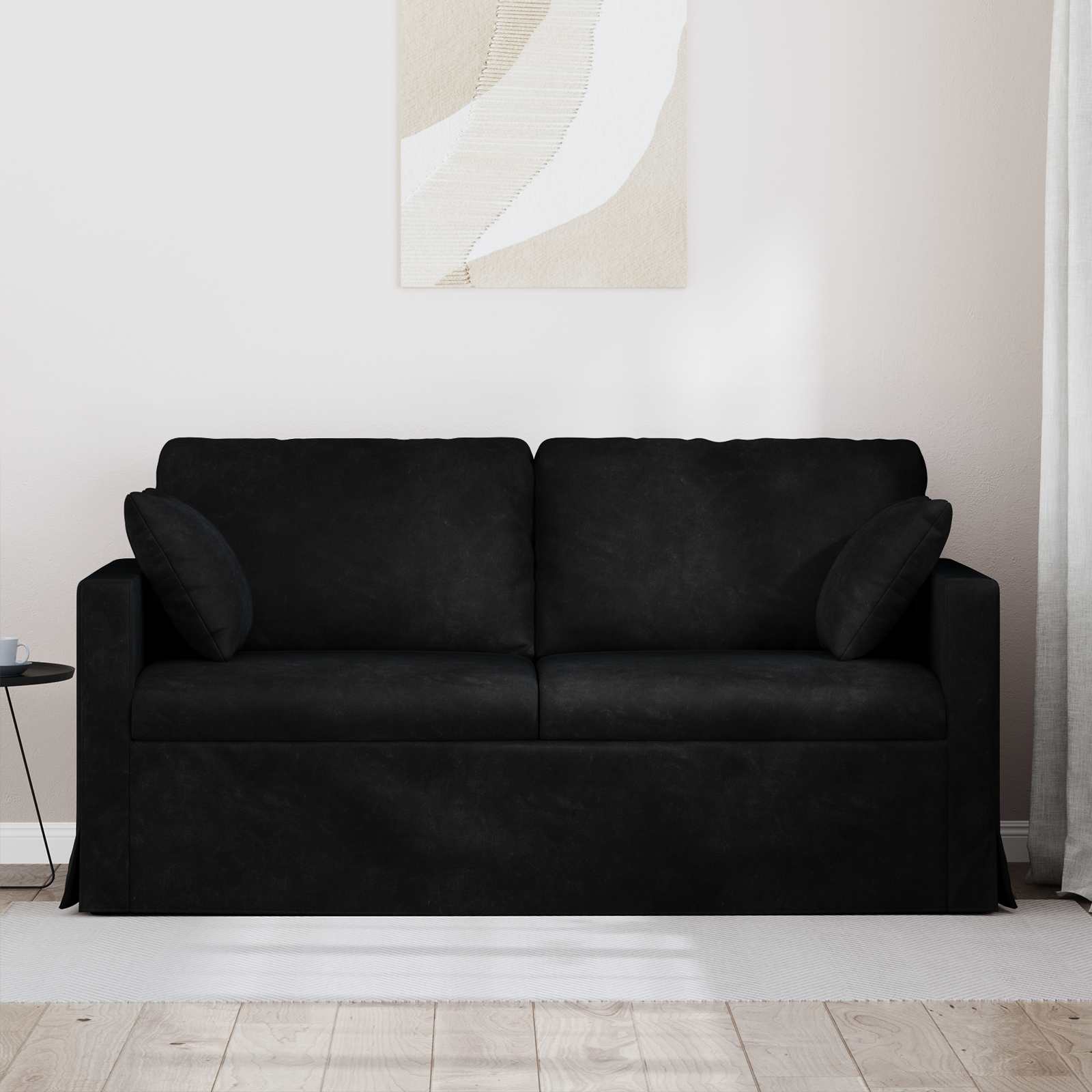 Thumbnail - vidaXL Sofa Schwarz 158 x 78 x 80 cm Samt