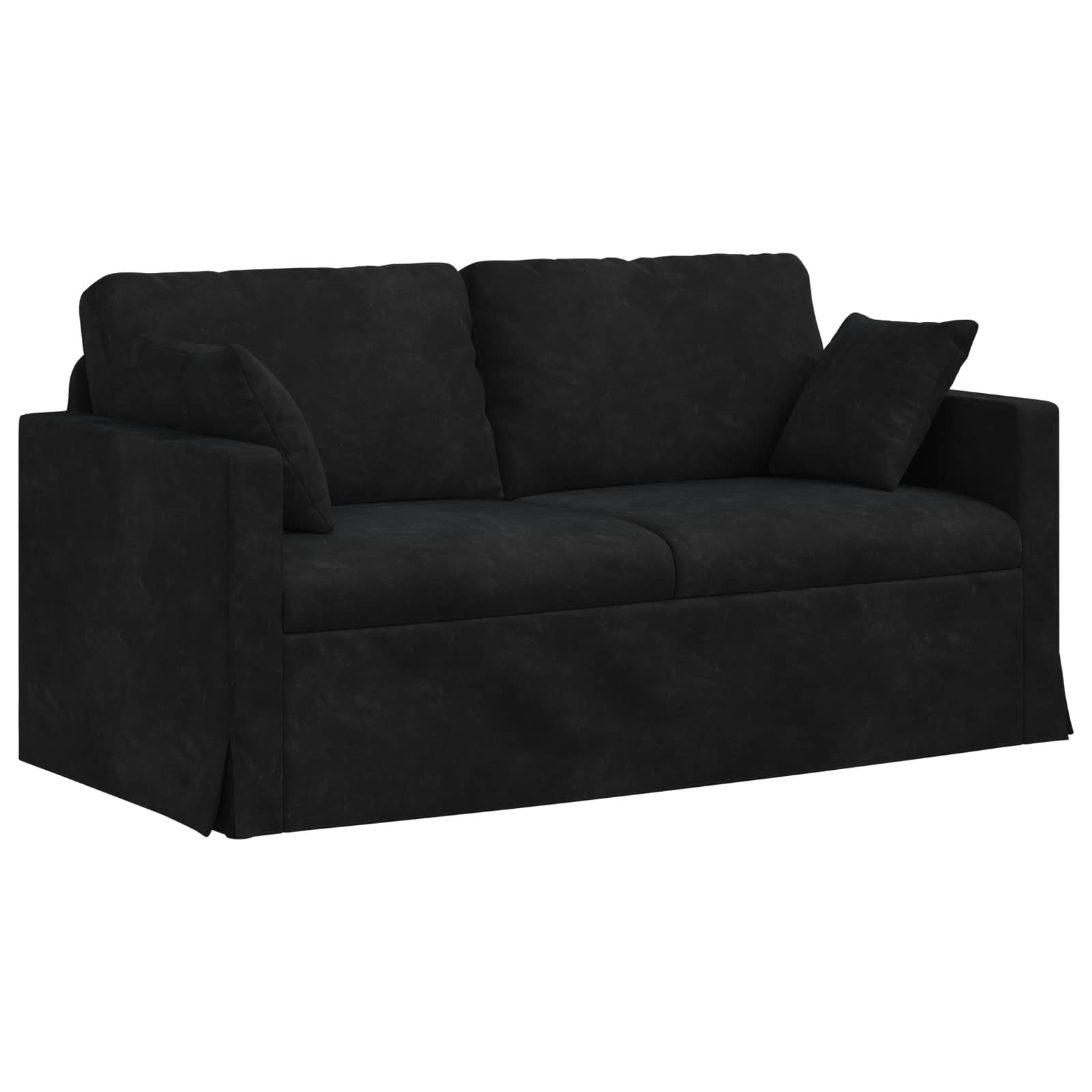 Thumbnail - vidaXL Sofa Schwarz 158 x 78 x 80 cm Samt