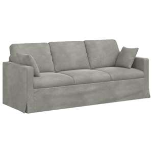 vidaXL Diivan Helehall 198 x 78 x 80 cm Samet