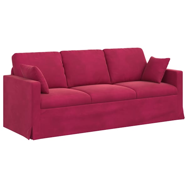 vidaXL Diivan Veinpunane 198 x 78 x 80 cm Samet