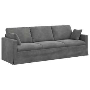 vidaXL Diivan Tumehall 228 x 78 x 80 cm Samet