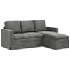 vidaXL Diivan Tumehall 178 x 134 x 80 cm Samet
