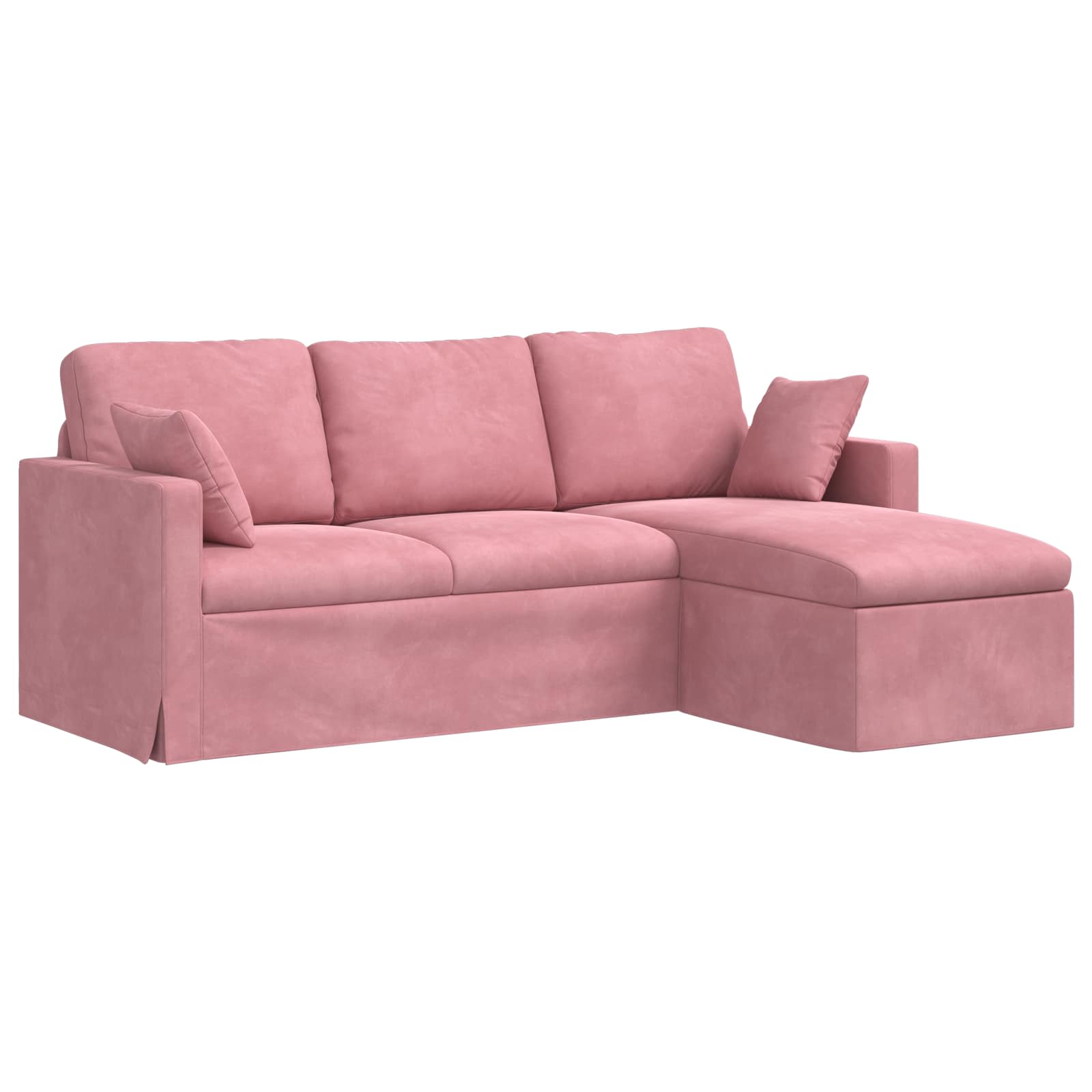 Thumbnail - vidaXL Sofa Rosa 198 x 134 x 80 cm Samt