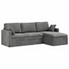 vidaXL Diivan Tumehall 228 x 134 x 80 cm Samet