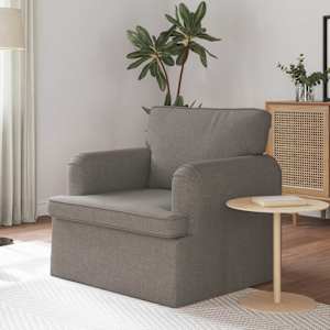 Pohovka Taupe 84 x 80 x 85 cm textil - obrázek 1