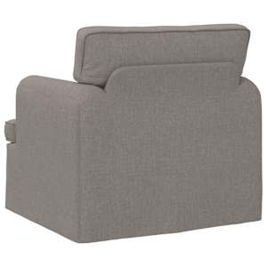 Pohovka Taupe 84 x 80 x 85 cm textil - obrázek 6