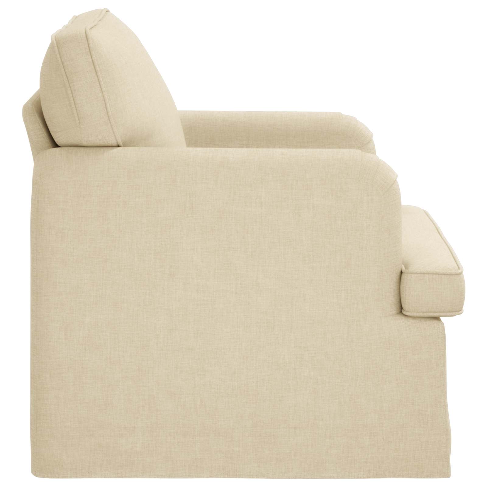 Dīvāns 60cm Krēmkrāsa Metāls