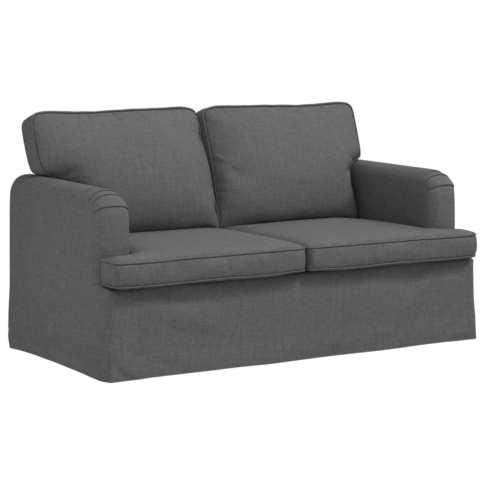 Thumbnail - vidaXL Sofa 120cm Dunkelgrau Metall