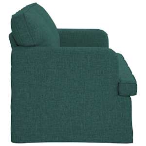 Pohovka Tmavě zelená 144 x 80 x 85 cm textil - obrázek 5