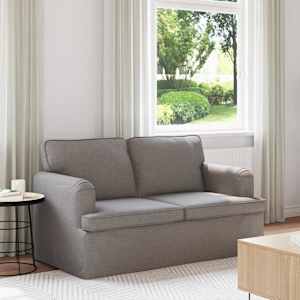 Pohovka Taupe 144 x 80 x 85 cm textil - obrázek 1