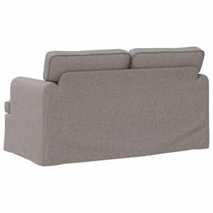 Pohovka Taupe 144 x 80 x 85 cm textil - obrázek 6
