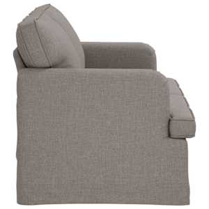 Pohovka Taupe 144 x 80 x 85 cm textil - obrázek 5