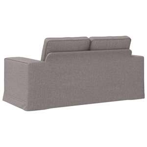 Pohovka Taupe 142 x 80 x 85 cm textil - obrázek 6
