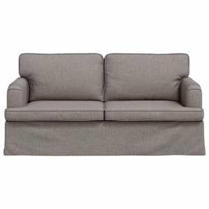 Pohovka Taupe 142 x 80 x 85 cm textil - obrázek 4