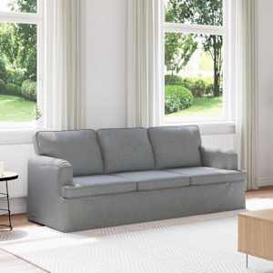 Kavč Svetlo siva 201 x 80 x 85 cm blago