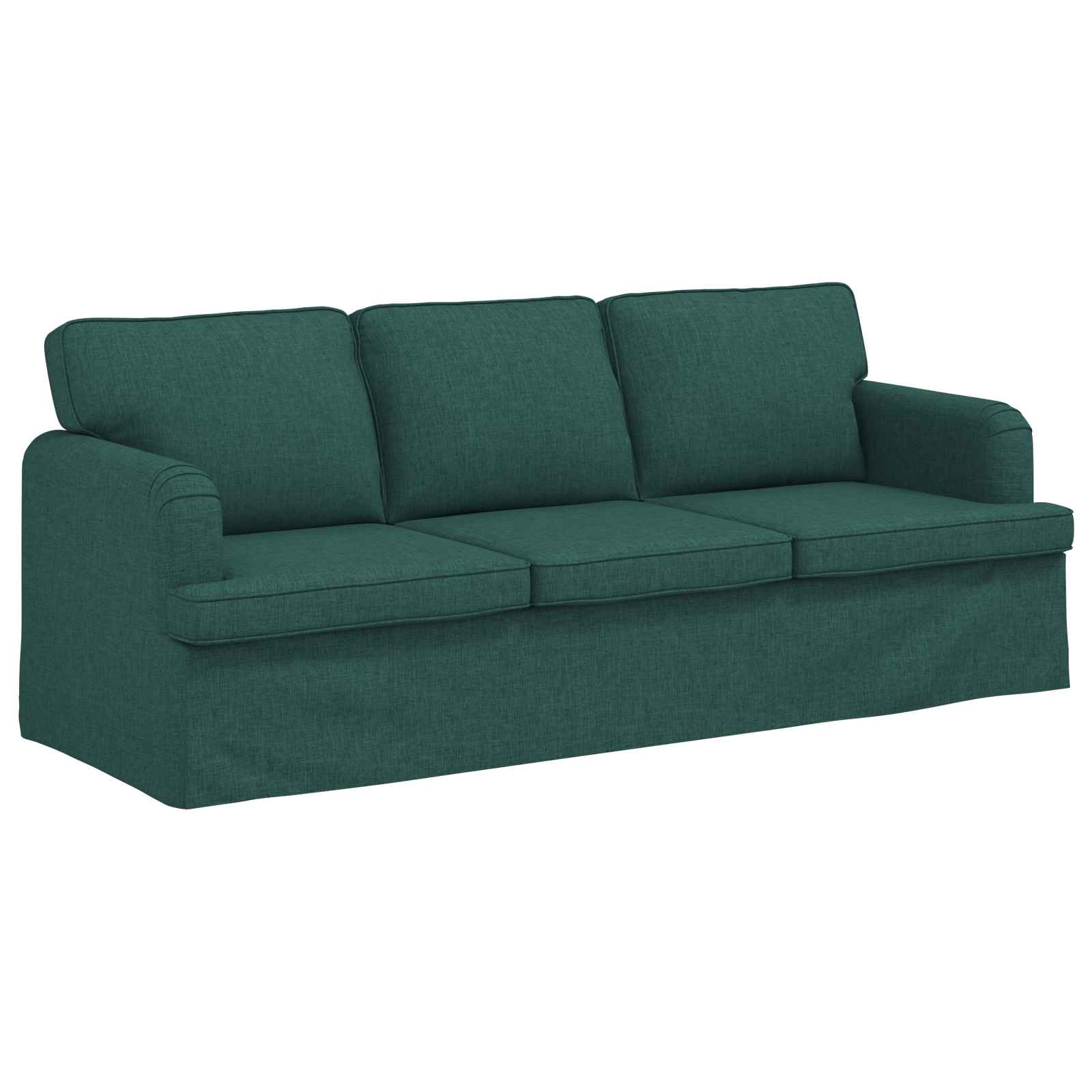 Thumbnail - vidaXL Sofa Dunkelgrün 201 x 80 x 85 cm Stoff
