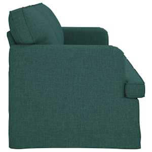 Pohovka Tmavě zelená 201 x 80 x 85 cm textil - obrázek 5