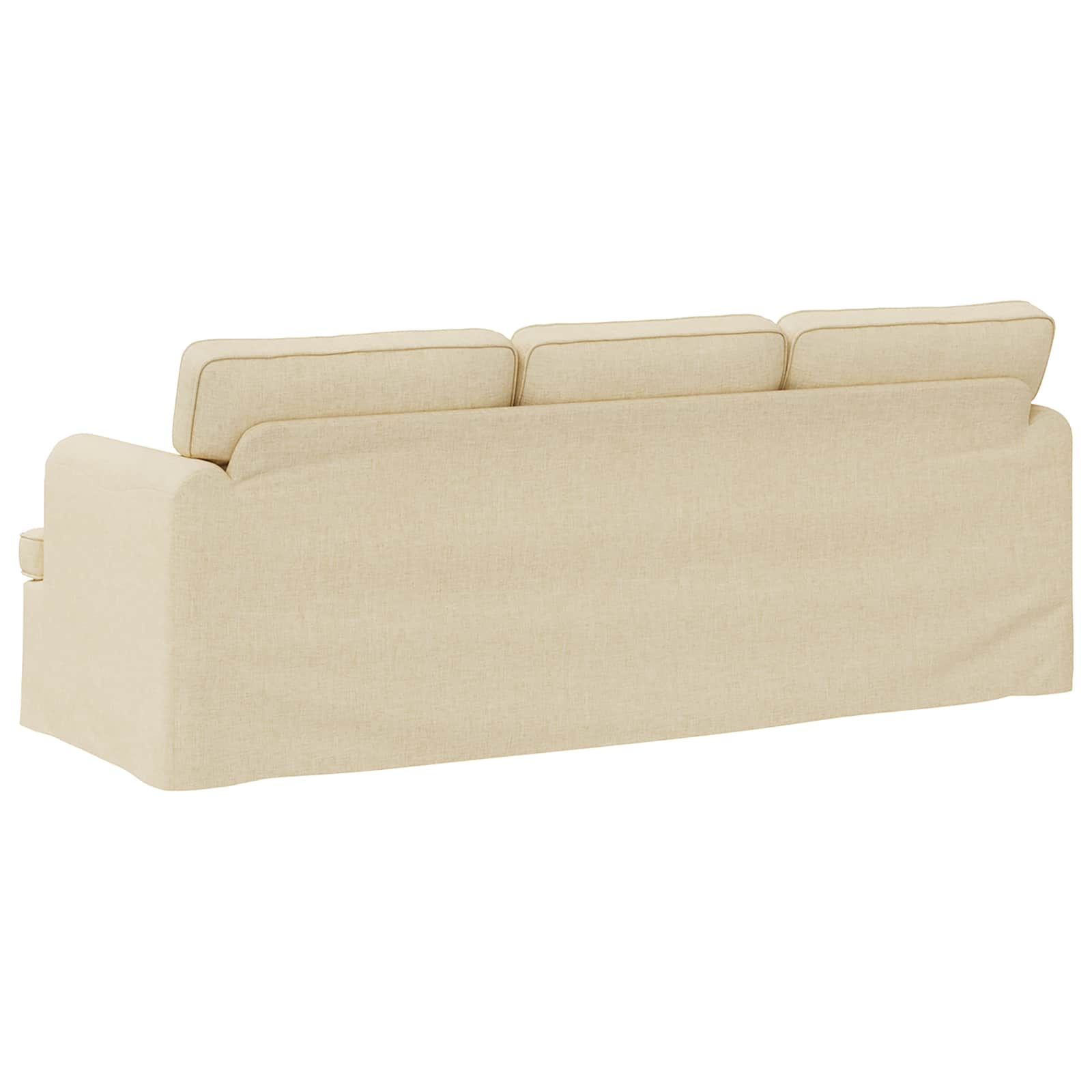 Dīvāns 180cm Krēmkrāsa Metāls