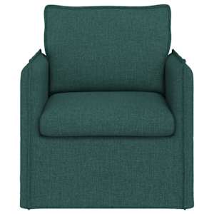 Pohovka Tmavě zelená 195 x 82 x 85 cm textil - obrázek 4